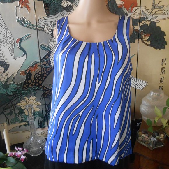 Dana Buchman Sleeveless Top, Size Small - Picture 2 of 4